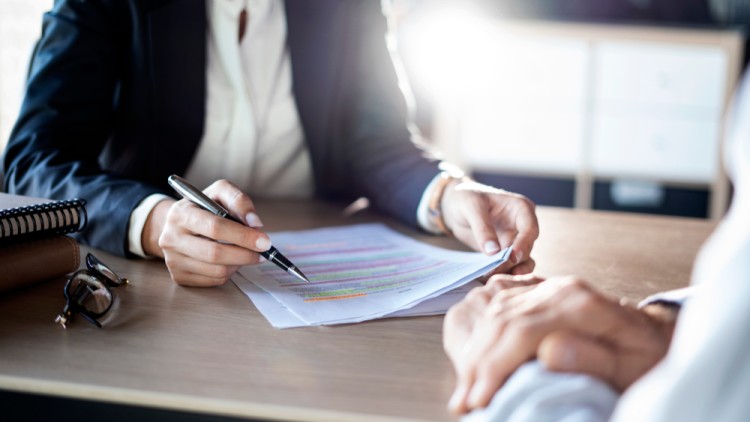 Lawyer Checking Documents