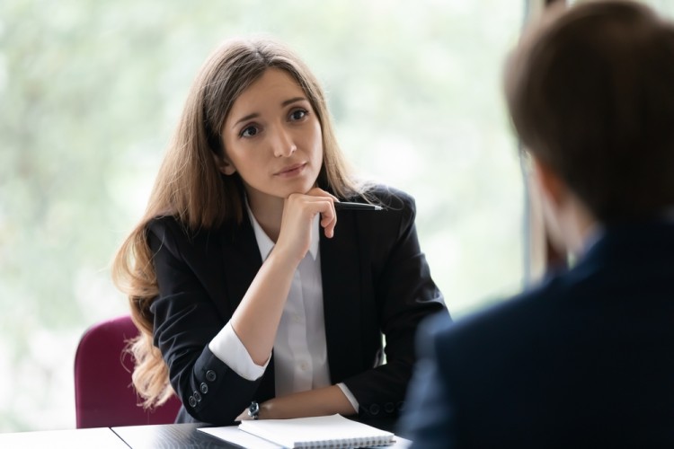 Drug Offence Lawyer With Client